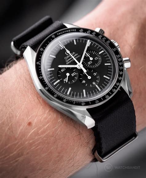 omega speedmaster nylon strap.